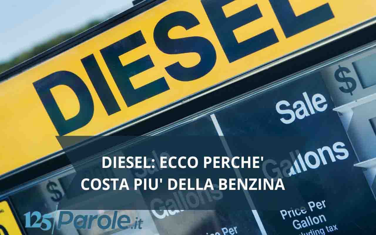 Diesel, perché costa di più