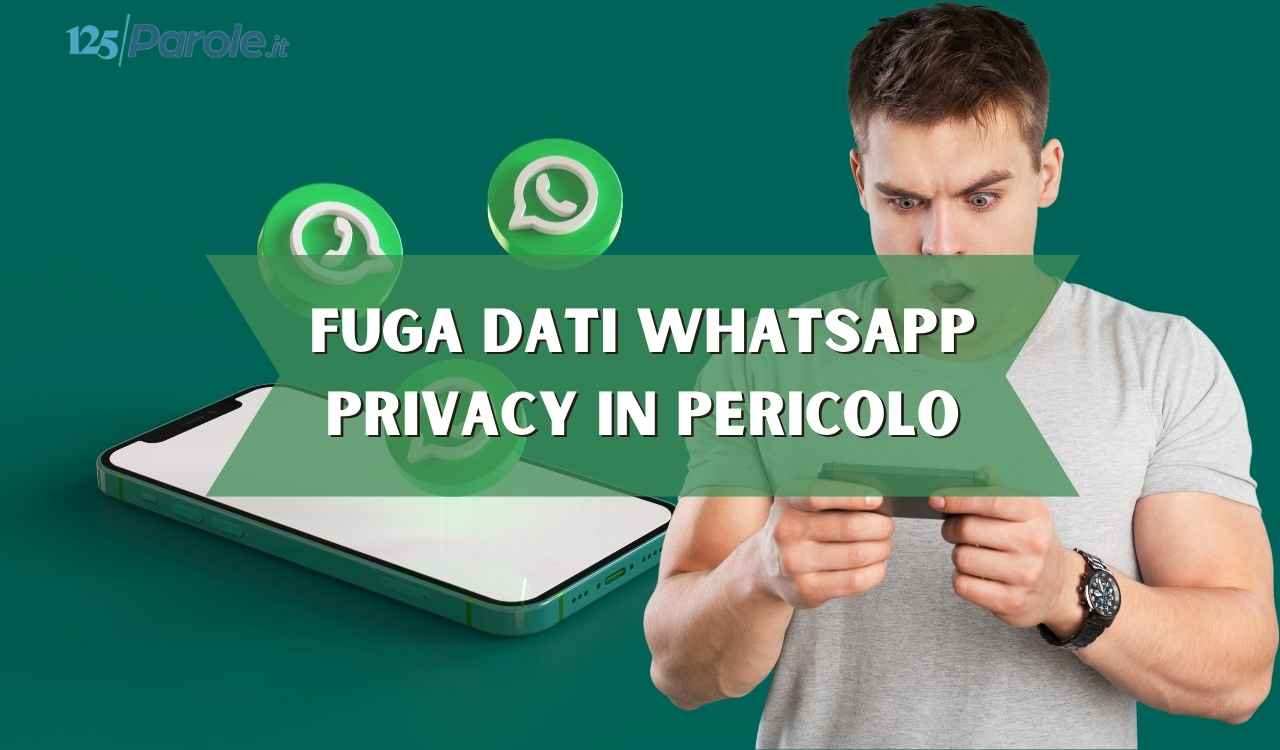 fuga dati whatsapp